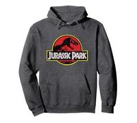 Jurassic Park Classic T-Rex Skeleton Logo Pullover Hoodie