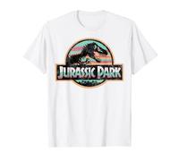 Jurassic Park Colorful Classic Logo T-Shirt