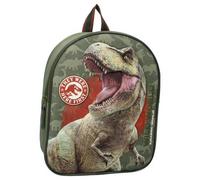 Jurassic World 3D Rucksack - Grüner Dino Rucksack für Schule & Freizeit