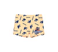 Jurassic World Badehose Jungen | kleine Geschenke für Kinder | Shorts | Bademode | Outdoor Spielzeug | Dinosaurier | Dino | Badeshorts | Urlaub Must-Haves (DE/NL/SE/PL, Numerisch, 104, Regular, Gelb)