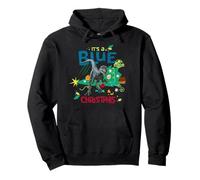 Jurassic World Blue Christmas With Blue The Raptor Pullover Hoodie