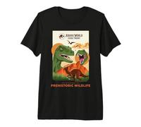 Jurassic World: Chaos Theory Prehistoric Wildlife Premium T-Shirt
