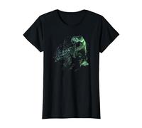 Jurassic World Digital T-Rex Roar T-Shirt, Damen, Schwarz, S