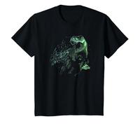 Jurassic World Digital T-Rex Roar T-Shirt, Kinder, Schwarz, 152