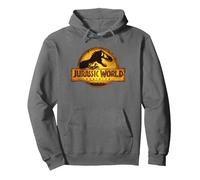 Jurassic World: Dominion T-Rex Logo Pullover Hoodie, Unisex für Erwachsene, Anthrazit, L
