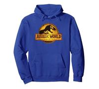 Jurassic World: Dominion T-Rex Logo Pullover Hoodie, Unisex für Erwachsene, Königsblau, L
