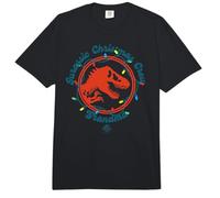 Jurassic World Jurassic Christmas Crew Grandma Comfort Colors Adult Heavyweight T-Shirt
