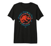 Jurassic World Jurassic Christmas Crew Grandma Premium T-Shirt