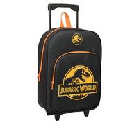 Jurassic World Kinderrucksack mit kompaktem Wagen, ideal für Kinder verschiedener Altersgruppen, bequem und vielseitig, Qualität und Widerstandsfähigkeit, 33 x 43 x 15 cm
