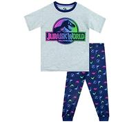 Jurassic World Pyjamas Mädchen Dinosaurier Pyjama Set Kurzarm Mehrfarbig 134