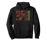 Jurassic World Rebirth Distortus Rex Species Analysis Pullover Hoodie, Unisex für Erwachsene, Schwarz, L