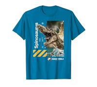 Jurassic World Rebirth Spinosaurus T-Shirt, Herren, Saphir, 3XL