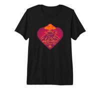 Jurassic World Velociraptor Red Hot Valentine Premium T-Shirt
