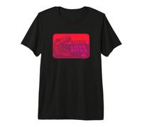 Jurassic World Warning Love Bites Premium T-Shirt