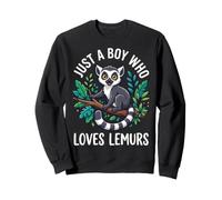 Just A Boy Who Loves Lemurs Sweatshirt