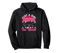 Just A Girl In A Fox World - Fuchs Pullover Hoodie