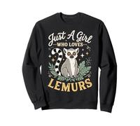 Just A Girl Who Loves Lemurs Sweatshirt