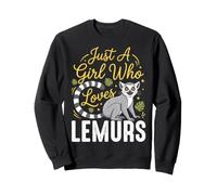 Just A Girl Who Loves Lemurs Sweatshirt