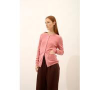 Just Cashmere Kaschmir-Cardigan "Katharine" in Rosa - Größe L | Damen Pullover Cardigans