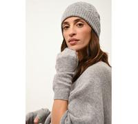 Just Cashmere Kaschmir-Mütze "Cleo" in Grau - 36% | Damen Muetzen Caps