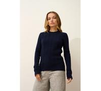Just Cashmere Kaschmir-Pullover "Alice" in Dunkelblau - Größe XL | Damen Pullover Cardigans