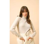 Just Cashmere Kaschmir-Pullover "Ava" in Beige - Größe M | Damen Pullover Cardigans