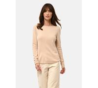 Just Cashmere Kaschmir-Pullover "Grace" in Beige - Größe L | Damen Pullover Cardigans
