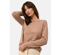 Just Cashmere Kaschmir-Pullover "Grace" in Beige - Größe M | Damen Pullover Cardigans
