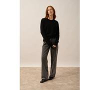 Just Cashmere Kaschmir-Pullover "Jeanne" in Schwarz - Größe L | Damen Pullover Cardigans