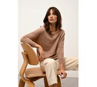 Just Cashmere Kaschmir-Pullover "Rebecca" in Camel - Größe XL | Damen Pullover Cardigans