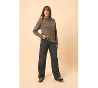 Just Cashmere Kaschmir-Rollkragenpullover "Blantyre" in Hellbraun - Größe M | Damen Pullover Cardigans