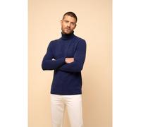 Just Cashmere Kaschmir-Rollkragenpullover "Sacha" in Dunkelblau - Größe XL | Herren Plussize