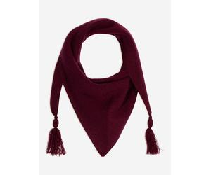 Just Cashmere Kaschmir-Schal "Lima" in Bordeuax - 58% | Damen Schals Tuecher