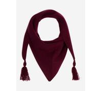 Just Cashmere Kaschmir-Schal "Lima" in Bordeuax - 62% | Damen Schals Tuecher