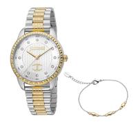 Just Cavalli Analoge Quarzuhr für Damen mit Armband aus Edelstahl JC1L176M0085