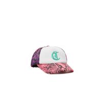 Just Cavalli Baseball Cap, Snake Pink-Weiß