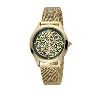 Just Cavalli Damen Analog-Digital Quarz Uhr mit Gold Armband JC1L170M0065
