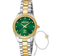 Just Cavalli Damen Analog Quarz Uhr mit Edelstahl Armband JC1L267M0095
