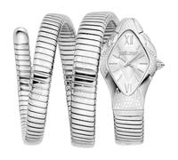 Just Cavalli Damen Analog Quarz Uhr mit Edelstahl Armband JC1L307M0015