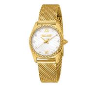 Just Cavalli Damen Analog Quarz Uhr mit Edelstahl Armband JC1L313M0025