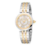 Just Cavalli Animalier Damen-Armbanduhr JC1L314M0085, Edelstahl, silberfarben und goldfarben