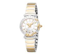 Just Cavalli Damen Analog Quarz Uhr mit Edelstahl Armband JC1L363M0065