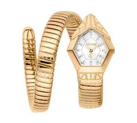 Just Cavalli Damen Analog Quarz Uhr mit Edelstahl Armband JC1L358M0035