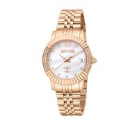 Just Cavalli Damen Analog Quarz Uhr mit Edelstahl Armband JC1L199M0045