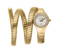 Just Cavalli Damen Analog Quarz Uhr mit Edelstahl Armband JC1L355M0025