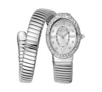 Roberto Cavalli Damenuhr Edelstahl silber Damen
