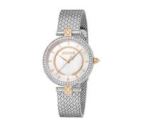 Just Cavalli Damen Analog Quarz Uhr mit Edelstahl Armband JC1L240M0065