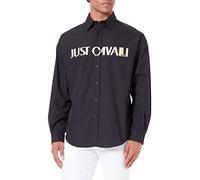 Just Cavalli Herren Camicia Bluse, 900 Black, 58