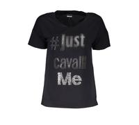 Just Cavalli Nero T-Shirt Essentials - Größe: XS