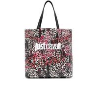 Just Cavalli Shopper, Schultertasche, Schwarz-Weiß-Koralle